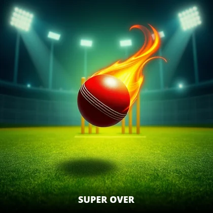 Super Over live game on the 99exch casino floor